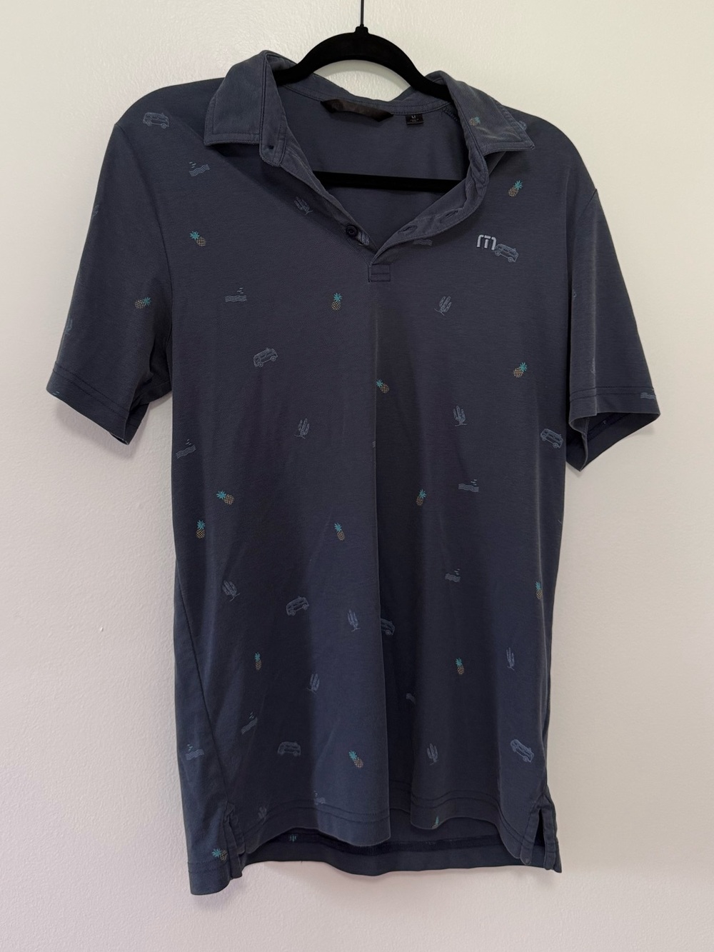 Men's Navy Travis Matthew Polo Shirt